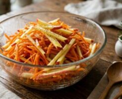 きょうの料理のレシピ・りんごのキャロットラペ