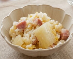 相葉マナブのレシピ・コンソメ仕立ての岐阜名物合体釜飯