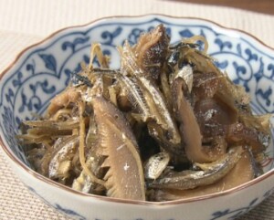 どさんこワイド179のレシピ・シイタケと煮干しの佃煮