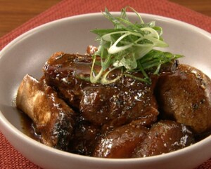 DAIGOも台所のレシピ・スペアリブの味噌煮