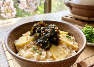 ノンストップのレシピ・タケノコの炊き込みご飯
