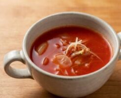 あさイチのレシピ・トマトジュースのスープ