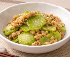 ZIPのレシピ・ブロッコリーと納豆のごまあえ