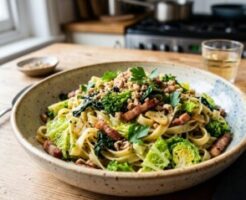 青空レストランのレシピ・ペペロンチーノ