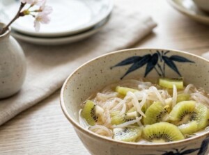 ノンストップのレシピ・モヤシとキウイの甘酢漬け