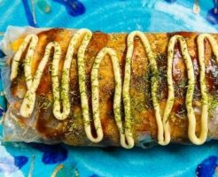 ZIPのレシピ・ライスペーパーのとん平焼き