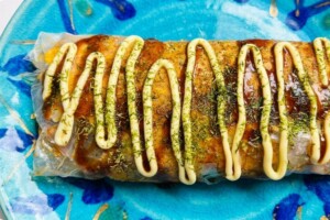 ZIPのレシピ・ライスペーパーのとん平焼き