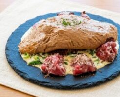 ZIPのレシピ・九条ねぎ香るフォンダンオムライス