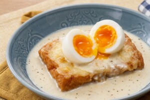 きょうの料理のレシピ・厚揚げのクリームスープ