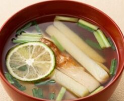 きょうの料理のレシピ・新じゃがいもとちくわのおすまし