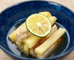きょうの料理のレシピ・新じゃがいもとちくわのおひたし