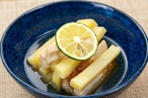 きょうの料理のレシピ・新じゃがいもとちくわのおひたし