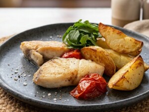 きょうの料理のレシピ・新じゃがとさわらのローズマリー焼き