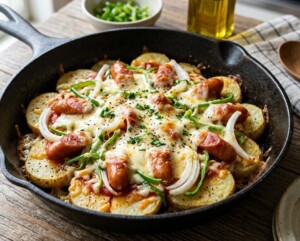 キューピー3分クッキングのレシピ・新じゃがのフライパンピザ