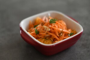 きょうの料理のレシピ・春にんじんのハーブラぺ