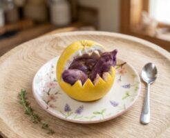 ZIPのレシピ・晩白柚（ばんぺいゆ）で芋掘り大福スペシャル