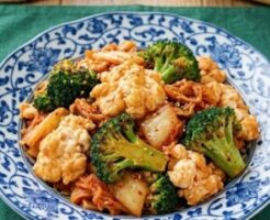 ぺこもぐキッチンのレシピ・淡雪キムチ炒め