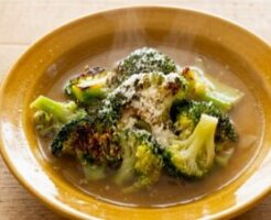 あさイチのレシピ・焼きブロッコリーのスープ