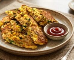 DAIGOも台所のレシピ・肉そぼろの卵焼き