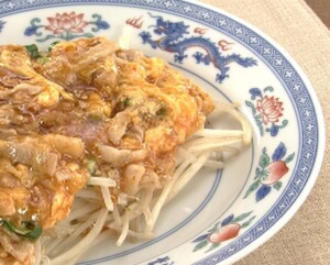 DAIGOも台所のレシピ・豚肉ともやしのチリソース