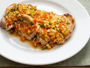 沸騰ワード10のレシピ・豚肉のシャルキュティエール