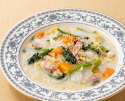 あさイチのレシピ・野菜とオートミールのスープ