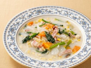 あさイチのレシピ・野菜とオートミールのスープ