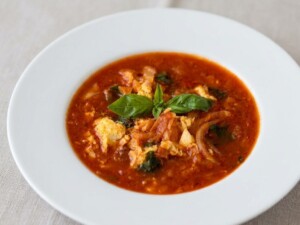 あさイチのレシピ・食べるアホトマスープ