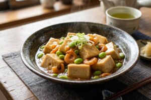 どさんこワイド179のレシピ・高野豆腐の海老あんかけ