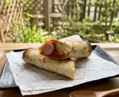 ぽかぽかのレシピ・魚肉ソーセージ 洋風包み焼き