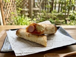 ぽかぽかのレシピ・魚肉ソーセージ 洋風包み焼き