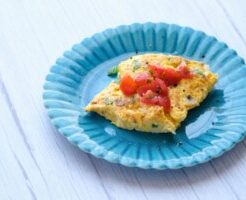 ひるおびのレシピ・新玉ねぎとブロッコリーのオムレツ