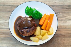 あさイチのレシピ・こねないハンバーグ