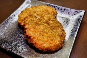 ゴー！ゴー！キッチン戦隊クックルンのレシピ・キャベツたっぷり焼きメンチカツ