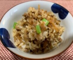DAIGOも台所のレシピ・ごぼう味噌の混ぜごはん