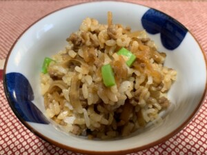 DAIGOも台所のレシピ・ごぼう味噌の混ぜごはん