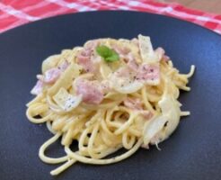 滝沢カレン&和田明日香のフィーリンきっちんのレシピ・タケノコのモテモテカルボナーラ