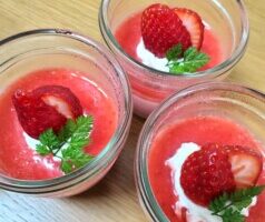 きょうの料理のレシピ・ダブルいちごのムースケーキ