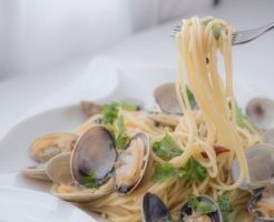 DAIGOも台所のレシピ・アサリのパスタ