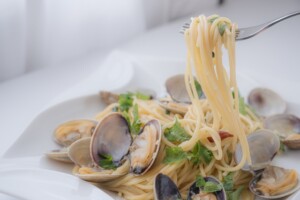 DAIGOも台所のレシピ・アサリのパスタ