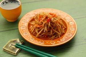 きょうの料理ビギナーズのレシピ・ごぼうのきんぴら