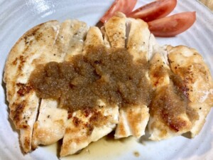 きょうの料理のレシピ・ふんわり鶏むね肉のたまねぎソース