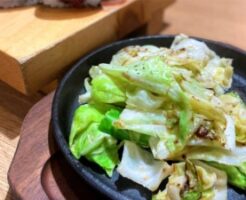 きょうの料理ビギナーズのレシピ・キャベツのアンチョビ炒め