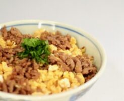 あさイチのレシピ• そぼろ丼
