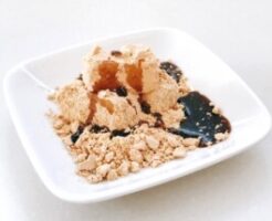 青空レストランのレシピ・きな粉黒蜜納豆