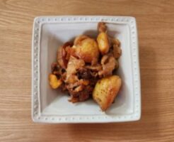 きょうの料理ビギナーズのレシピ・新じゃがとベーコンの甘辛煮