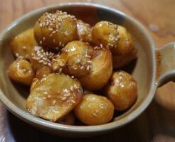 キューピー3分クッキングのレシピ・新じゃがの甘みそ煮っころがし