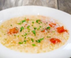 ひるおびのレシピ・玄米トマトチーズリゾット