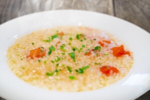 ひるおびのレシピ・玄米トマトチーズリゾット