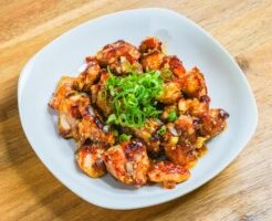 キューピー3分クッキングのレシピ・焼き鶏のごまねぎポン酢